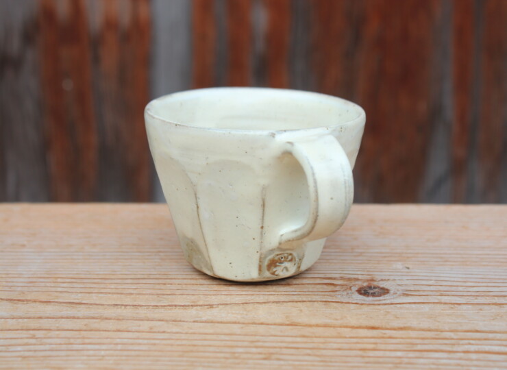 粉引面取マグカップＮ