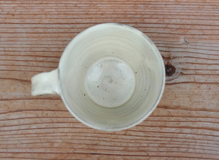 粉引面取マグカップＮ