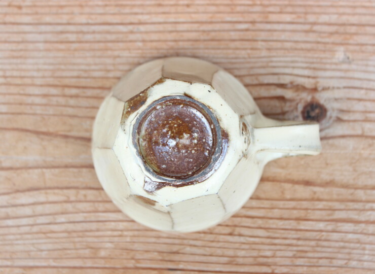 粉引面取マグカップＮ