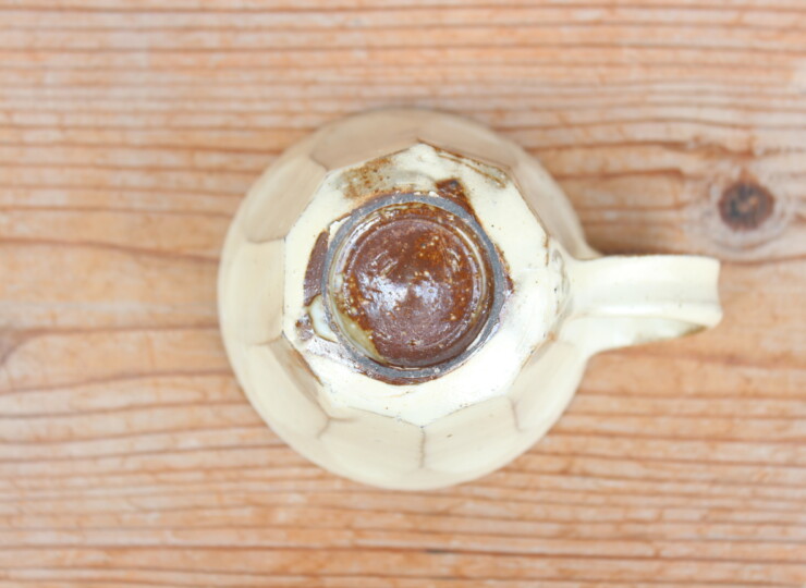 粉引面取マグカップＰ