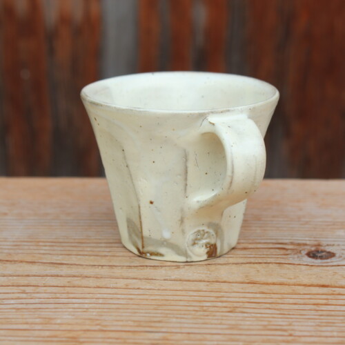 粉引面取マグカップＲ