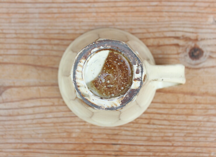 粉引面取マグカップＲ