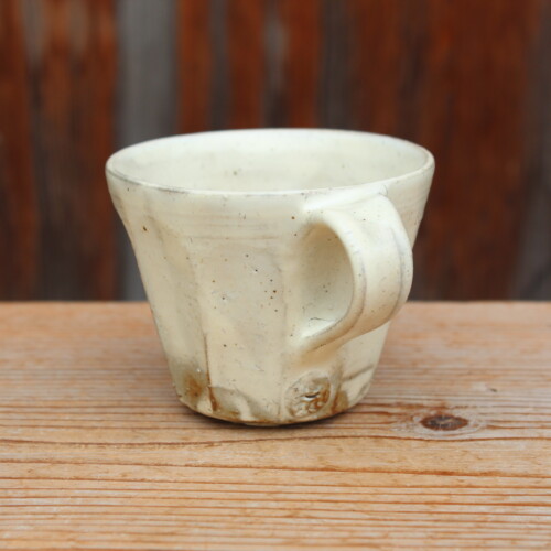 粉引面取マグカップＳ