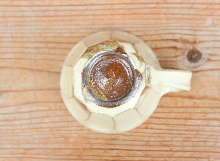 粉引面取マグカップＳ