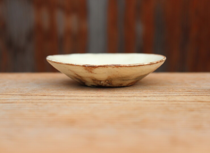 粉引石目小皿Ａ