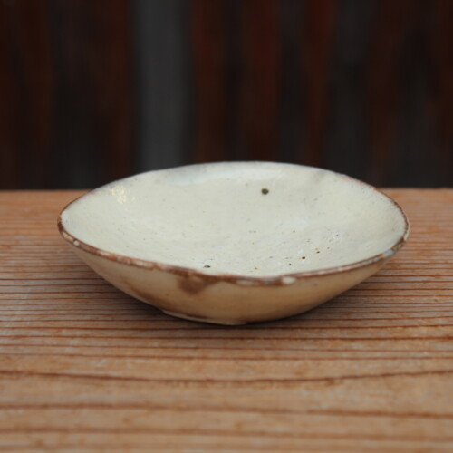 粉引石目小皿Ｃ