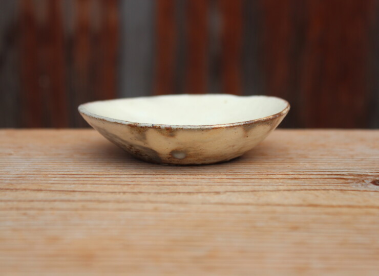 粉引石目小皿Ｃ