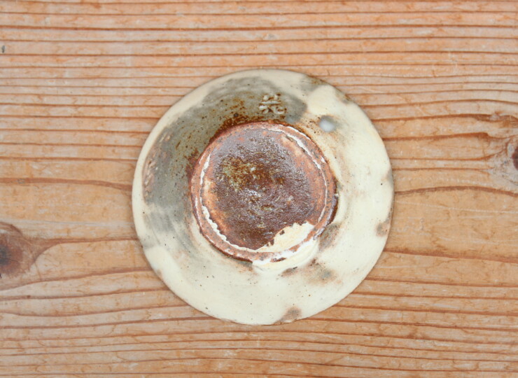 粉引石目小皿Ｃ