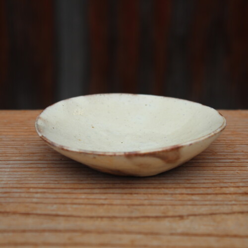 粉引石目小皿Ｄ