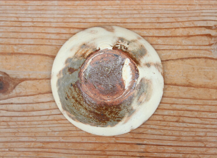 粉引石目小皿Ｄ