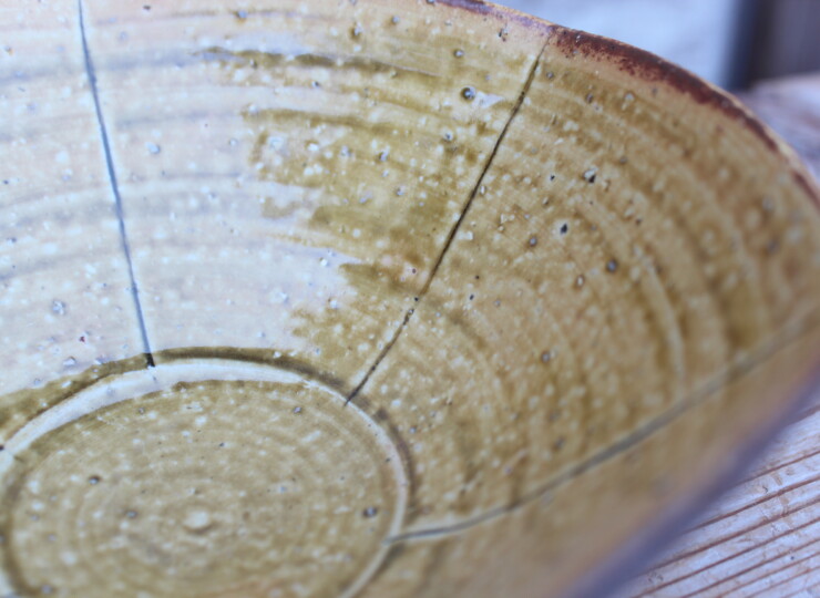 伊羅保六角鉢Ｋ