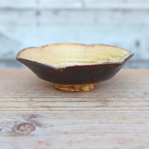 伊羅保六角小鉢Ｍ