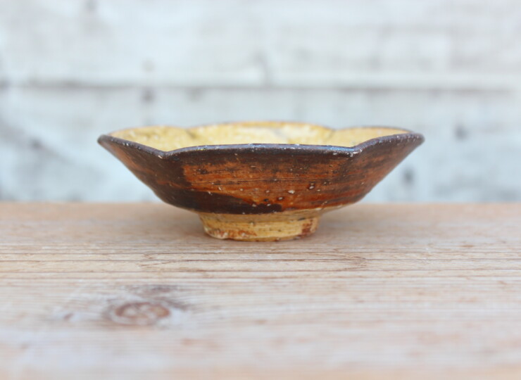 伊羅保六角小鉢Ｎ