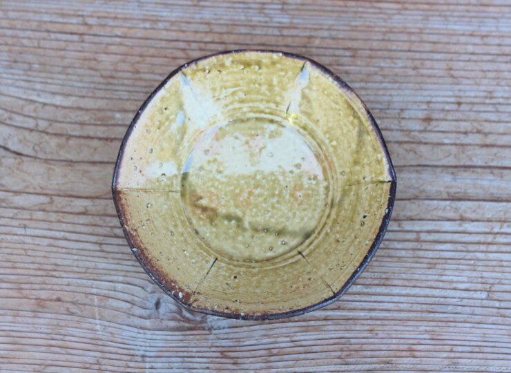 伊羅保六角小鉢Ｎ