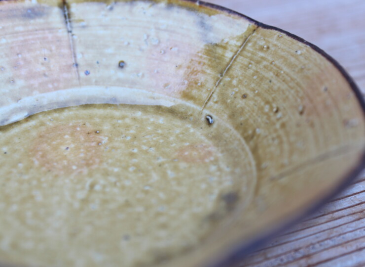 伊羅保六角小鉢Ｑ