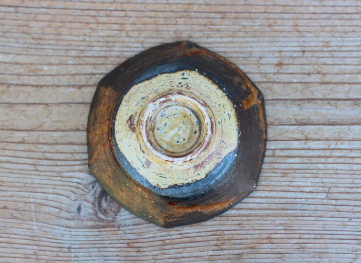 伊羅保六角小鉢Ｑ