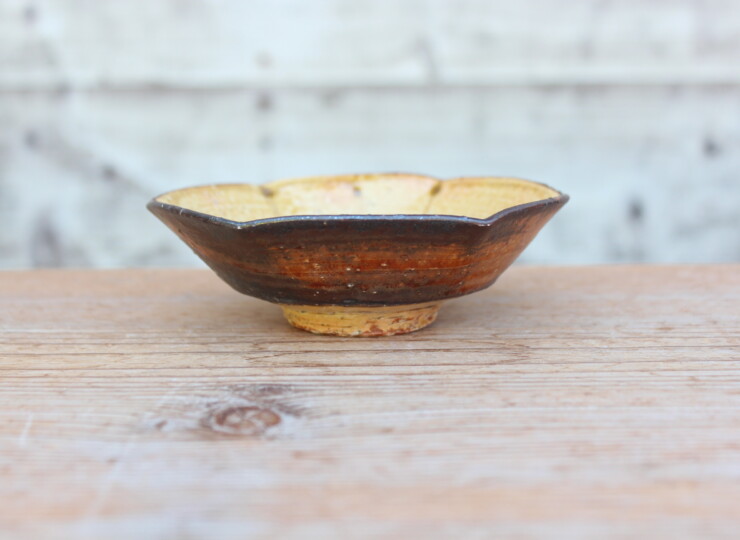 伊羅保六角小鉢Ｒ