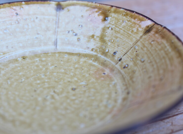 伊羅保六角小鉢Ｒ