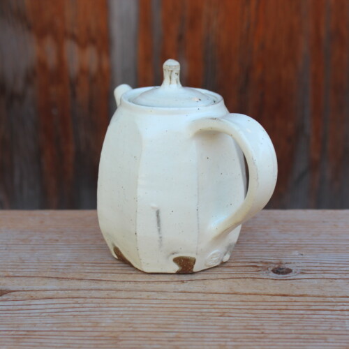 粉引面取ポットＥ