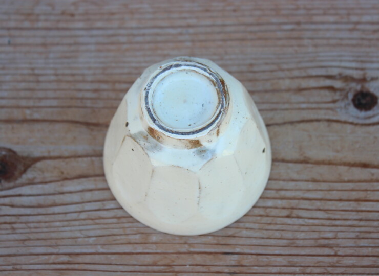 粉引面取湯呑Ｐ