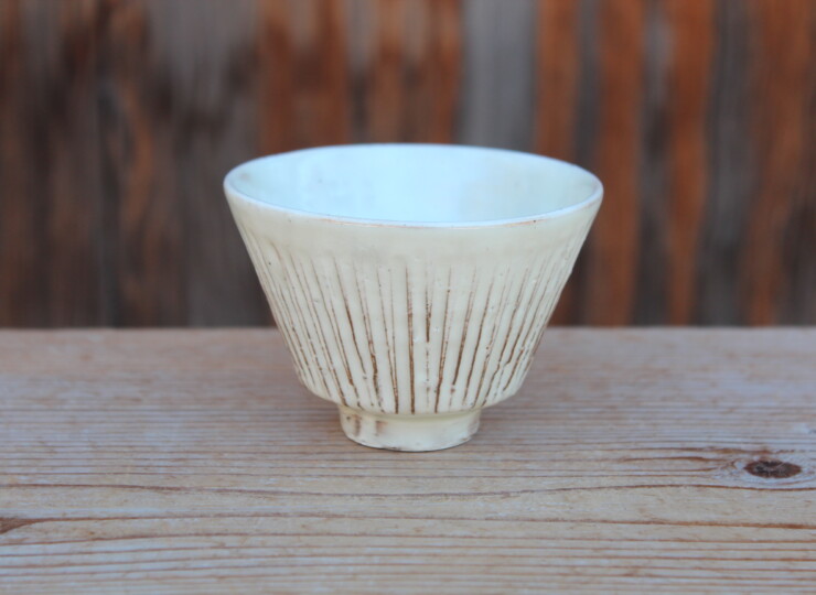 粉引線刻汲出Ｓ