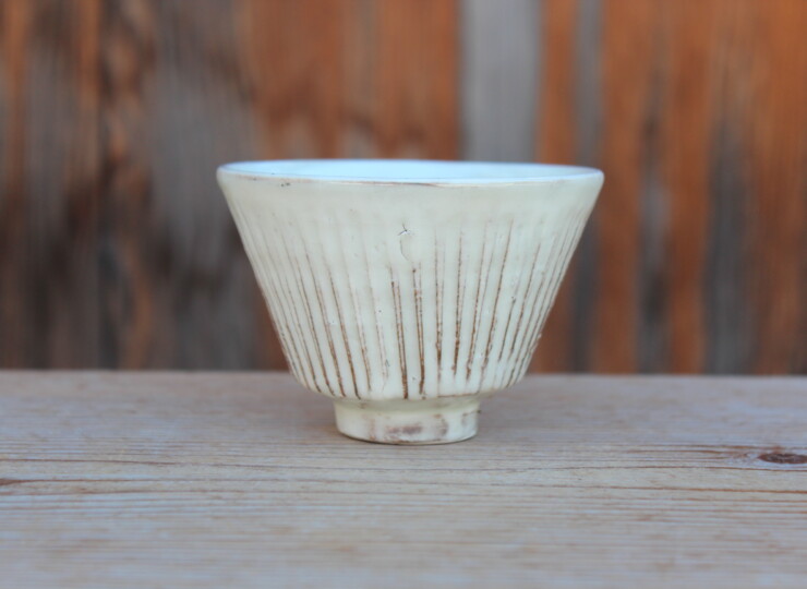 粉引線刻汲出Ｓ