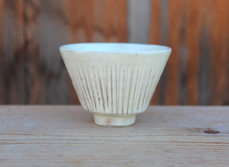 粉引線刻汲出Ｓ