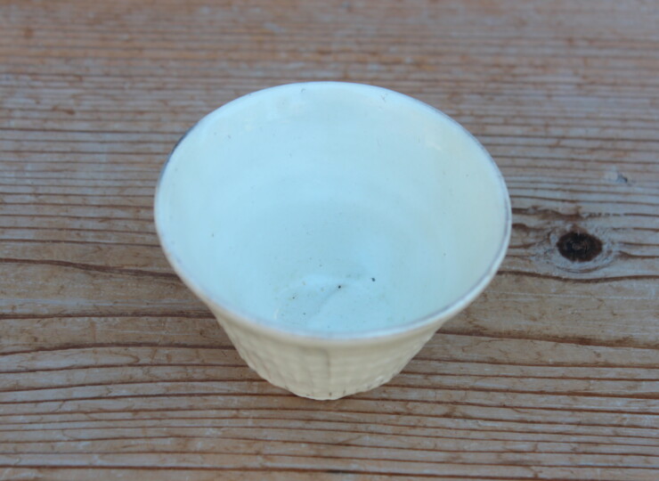 粉引線刻汲出Ｔ