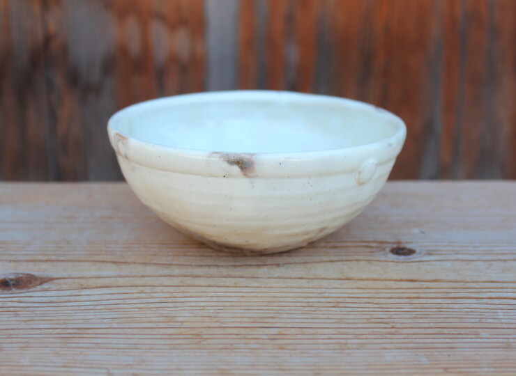 粉引スープボウルC