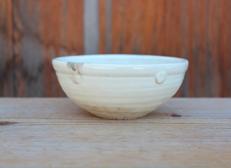 粉引スープボウルC