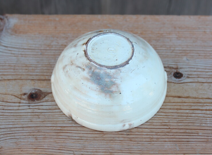 粉引スープボウルC