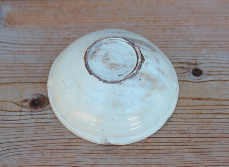 粉引スープボウルD