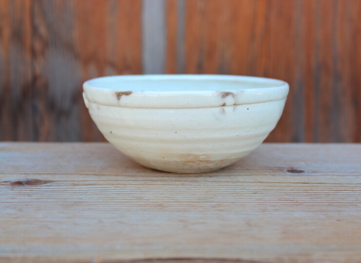 粉引スープボウルE