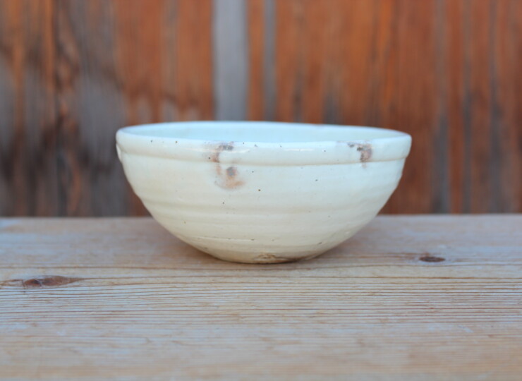 粉引スープボウルE