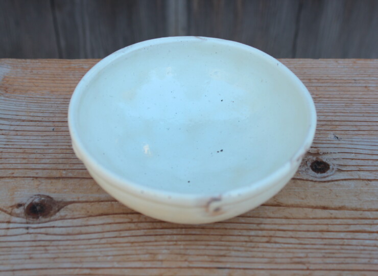 粉引スープボウルE