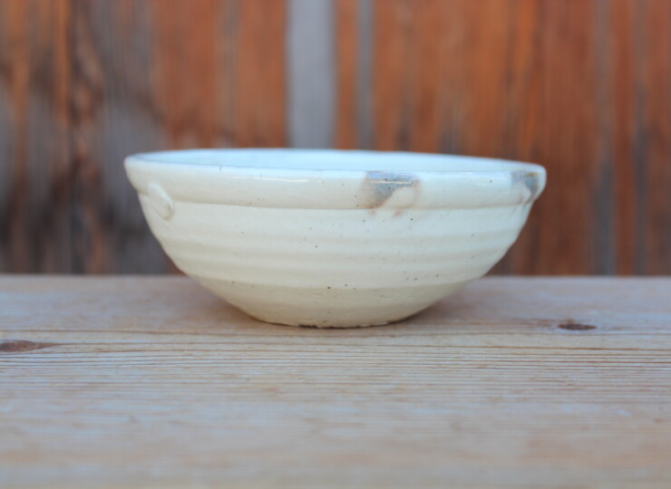 粉引スープボウルＦ