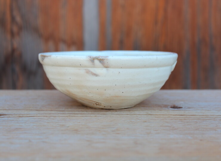 粉引スープボウルＦ