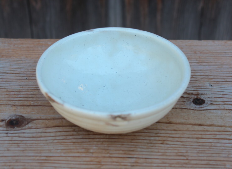 粉引スープボウルＦ