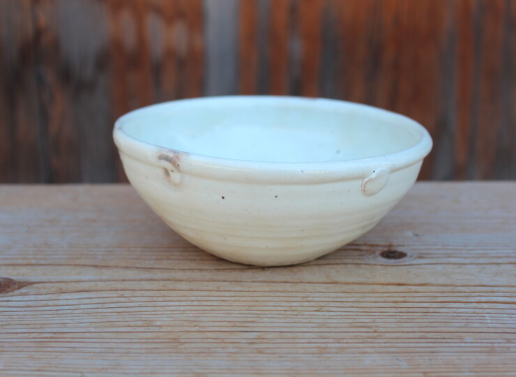 粉引スープボウルG