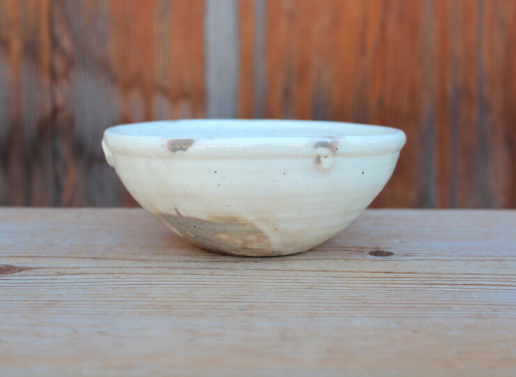 粉引スープボウルG