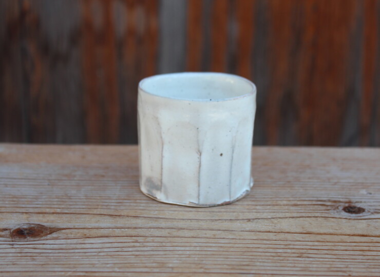 粉引面取湯呑Ａ