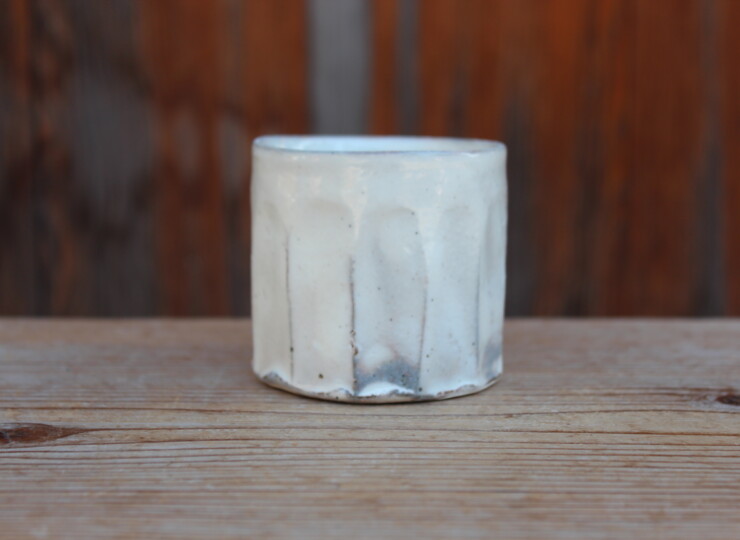 粉引面取湯呑Ａ