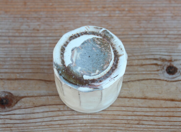 粉引面取湯呑Ａ