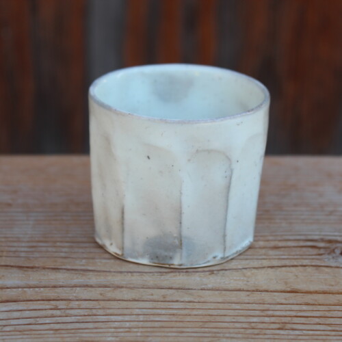 粉引面取湯呑Ｆ