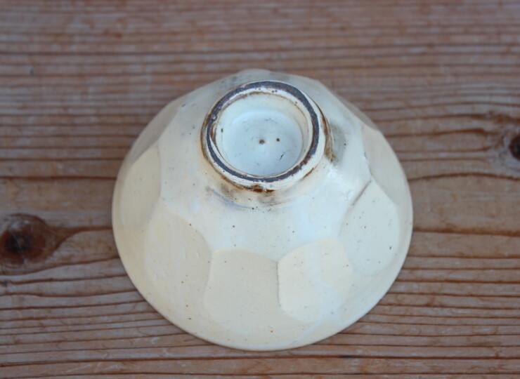 粉引面取飯碗Ｄ