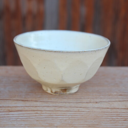 粉引面取飯碗Ｇ