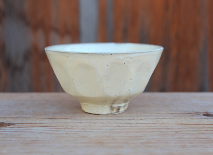 粉引面取飯碗Ｇ