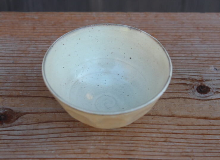 粉引面取飯碗Ｇ