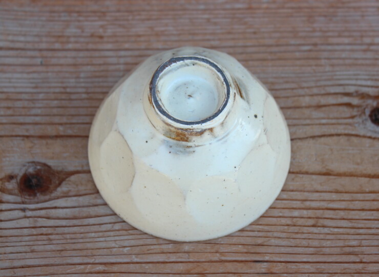 粉引面取飯碗Ｇ