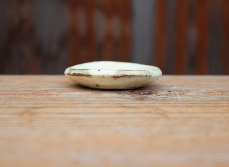 粉引石目箸置Ａ